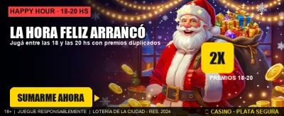 ¡Aprovechá la hora feliz!